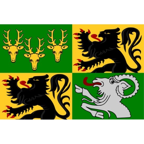 Vlag Oostrozebeke 120x180cm