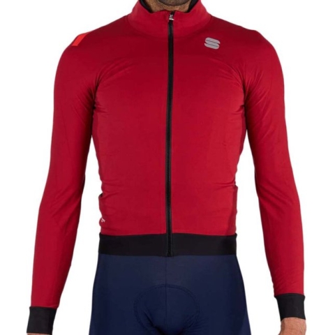 Sportful Fietsjack Heren Rood - FIANDRE PRO JACKET RED RUMBA - XL