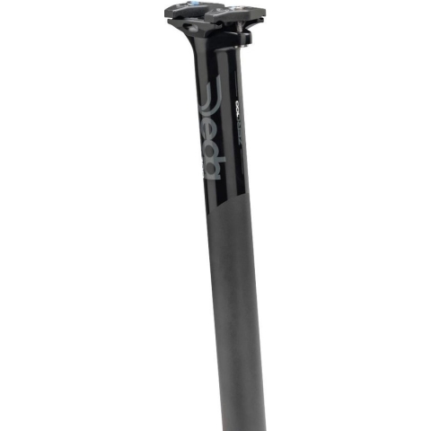 Deda Zadelpen Zero100 Dritto 27,2 X 350 Mm Aluminium Zwart