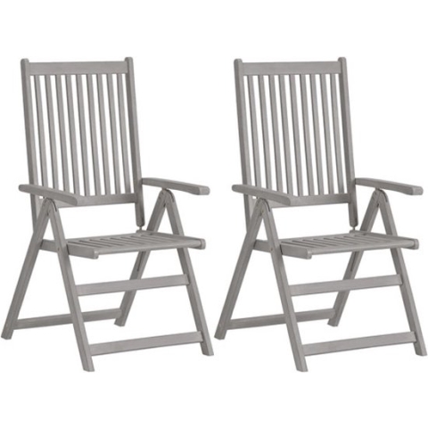 vidaXL-Tuinstoelen-2-st-verstelbaar-massief-acaciahout-grijs