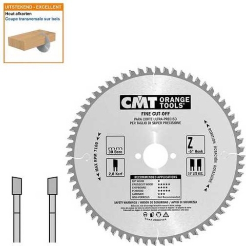 CMT - Afkortcirkelzaag voor handcirkelzaagmachine - Zagen