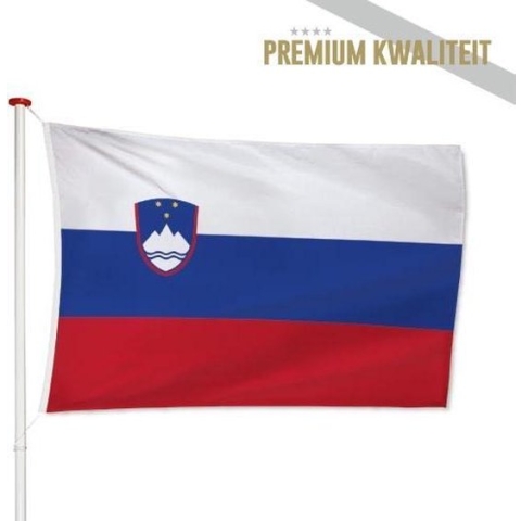 Sloveense Vlag Slovenië 200x300cm - Kwaliteitsvlag - Geschikt voor buiten