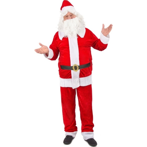 "Luxe verkleedkostuum Kerstman voor heren  - Verkleedkleding - XL"