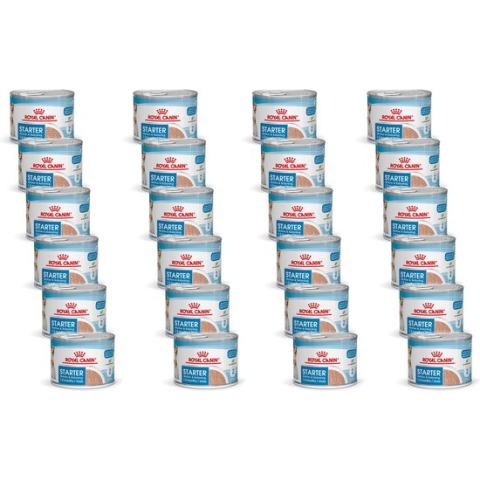 Royal Canin Starter Mousse Mother & Babydog - Hondenvoer - 24 x 195 g