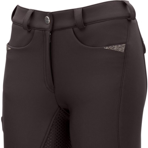 Pikeur Rijbroek Laure full grip Dark Shadow (260) - 36