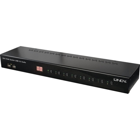 Lindy 39317 KVM-switch Zwart