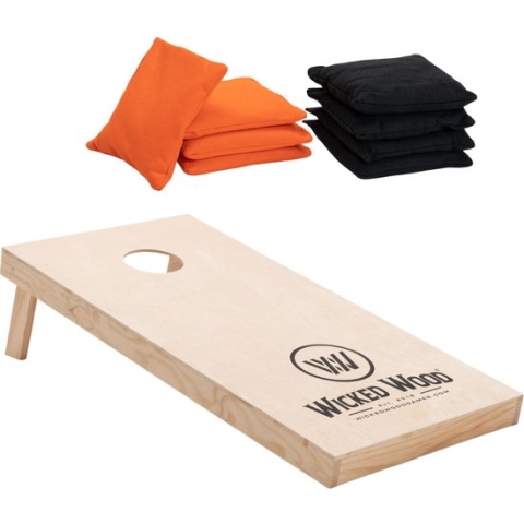 Cornhole Starting Kit - Officiële afmeting 120x60cm - 1x Board / 2x4 Bags