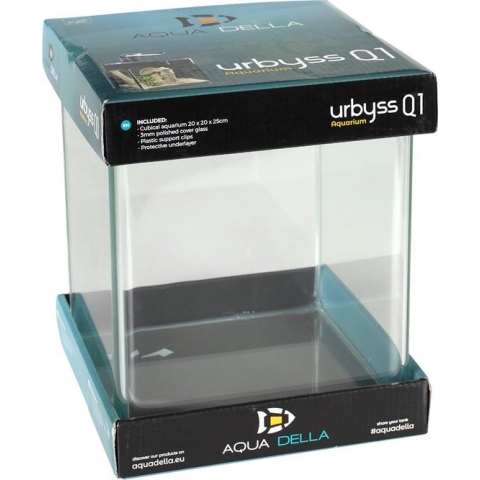Aqua Della - Aquarium - Vissen - Urbyss Q3 30l - 30x30x35cm - 1st