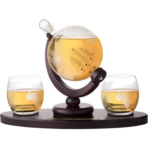 Whiskey karaf - Luxe whiskey set met karaf en glazen - whiskey cadeau set