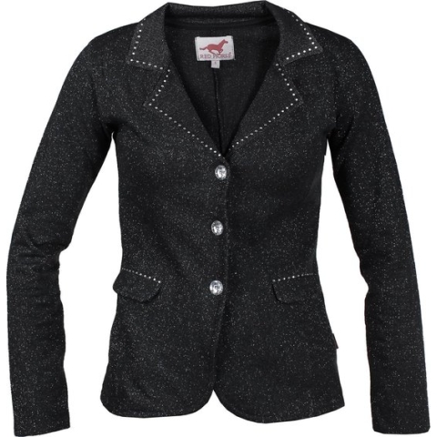 Red Horse - Wedstrijd jas Pirouette - Zwart - Maat 164