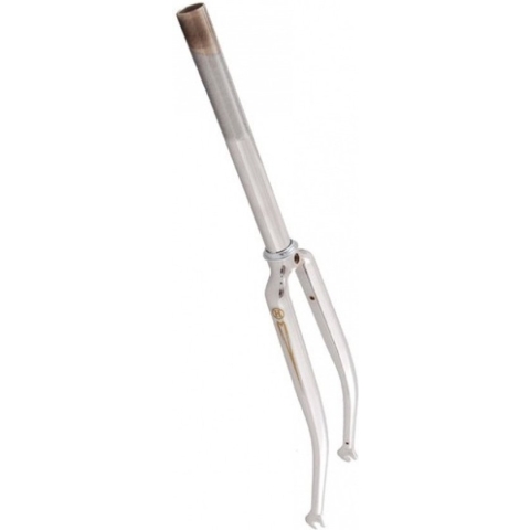 Hulzebos Voorvork Vast 28 Inch Race 1 Inch Zilver