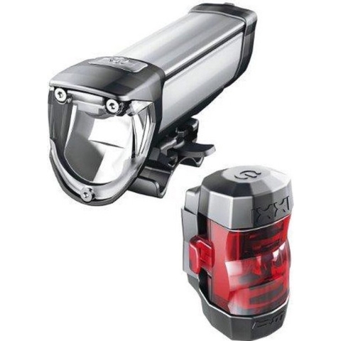 Busch & Müller - IXON Core/IXXI - Fietskoplamp - LED - Accu/Batterij - Zwart