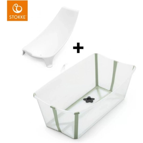 Stokke® Flexi Bath® Bundle Transparent Green
