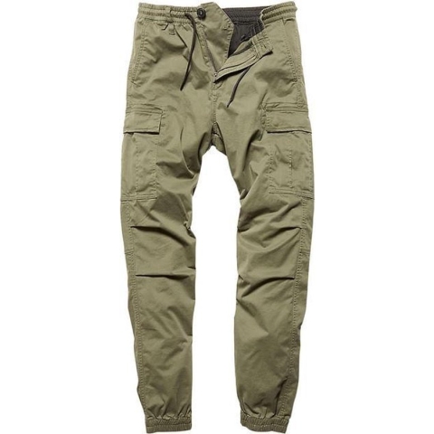 Vintage Industries Vince cargo jogger pants olive