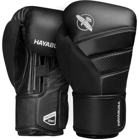 Hayabusa T3 Bokshandschoenen - Zwart - 14oz
