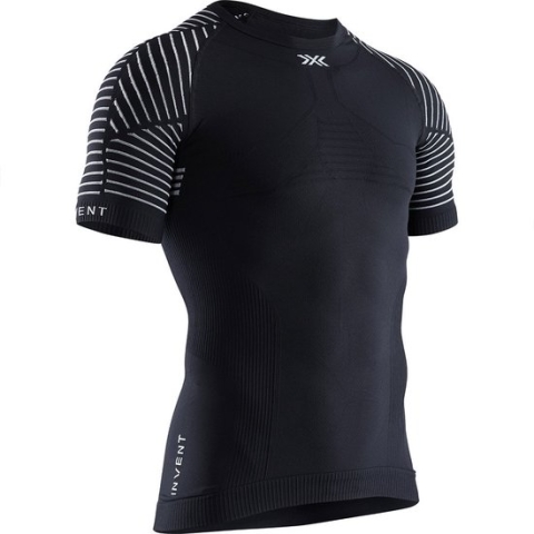 X-Bionic Invent LT T-shirt Ronde Kraag Heren, zwart Maat M