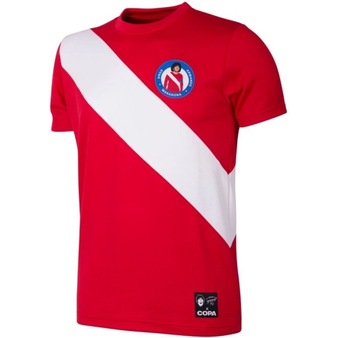 COPA - Maradona x COPA Argentinos Juniors 1976 Retro Voetbal Shirt - M - Rood