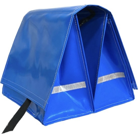 Du Baj  Budget L Crete Blue - Dubbele Fietstas - 45 l - Aqua