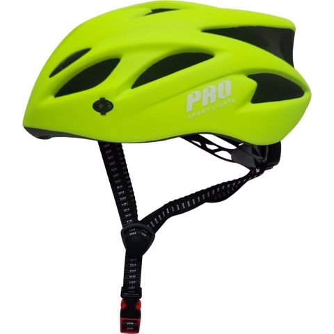 Fietshelm Flashy geel - Medium 54/59cm - Allround - 180 gram