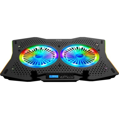 INCA INC-607GMS notebook/laptop/PS/XBox cooling pad Dark Mode 17 inch (10-18 inch)