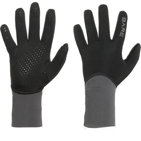 Bare ExoWear Gloves Long - Volwassenen - Zwart - S
