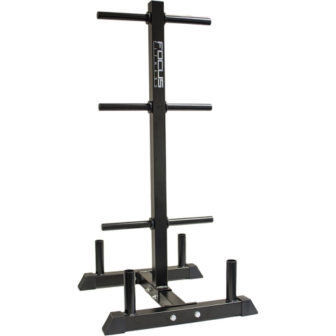 Focus Fitness - Bar Holder - Halterrek - Gewichtenrek - Schijvenstandaard - 30mm - Combi Plate Tree