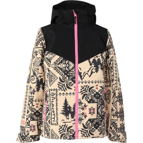 Brunotti Hakubia-AO Meisjes Ski Jas - Canvas - 128