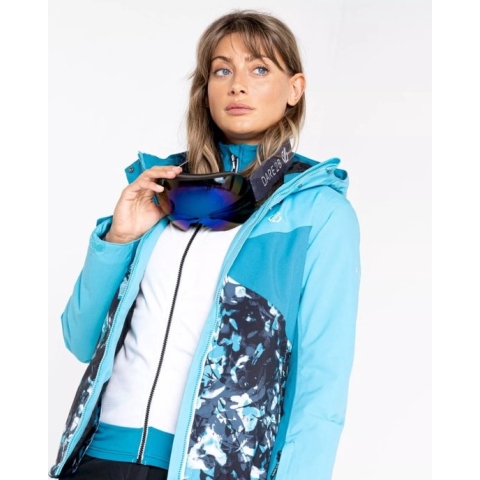 Dare2B Dames Determined Jas Blauw Maat S/36