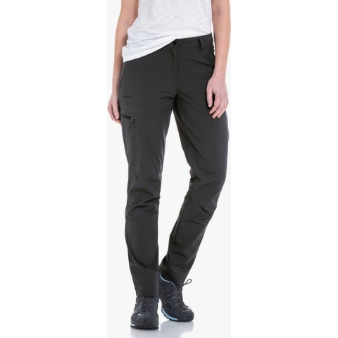 Schöffel Pants Ascona Zip Off Women - Asphalt - Outdoor Kleding - Broeken - Afrits broeken