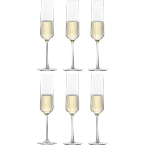 Schott Zwiesel Pure Fl�te Champagneglas - 0.209 l - 6 stuks