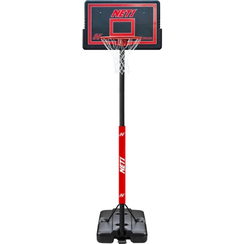Net1 Enforcer professionele verplaatsbare basketbalstandaard met ring - voor volwassenen
