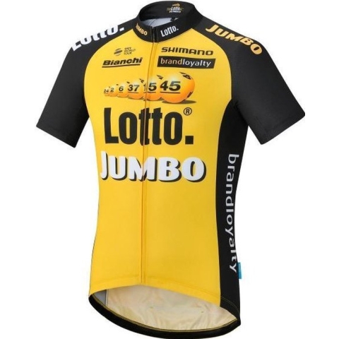 Shimano Team Lotto Jumbo Replica shirt Retro