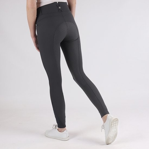 Montar Rijbroek Molly Hightwaist 2.0 Full Grip Grijs - 40
