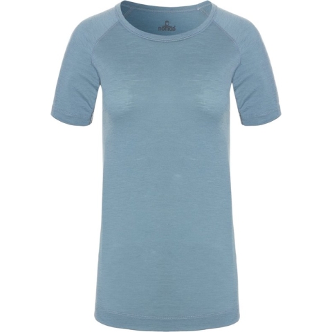 NOMAD® Pure Merino T-Shirt Dames | Light Denim | XXL