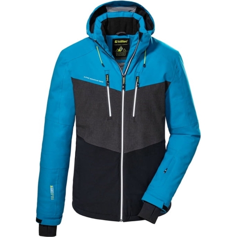 Killtec heren ski-jas - Ski jas heren 38699 - navy/antra/blauw - maat M