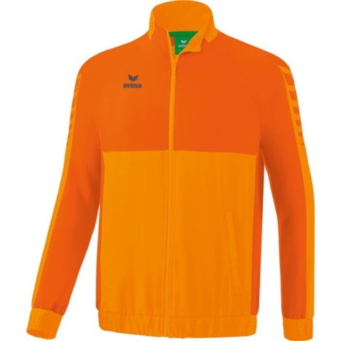 ERIMA Six Wings Presentatiejack Kind New Orange-Oranje Maat 152