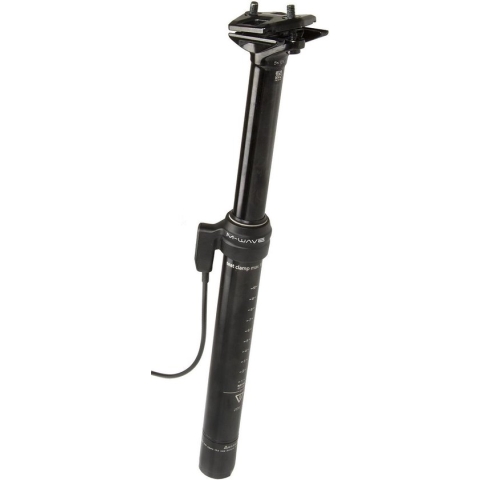 M-wave Zadelpen Verstelbaar Levitate 27,2 X 390 Mm Alu. Zwart