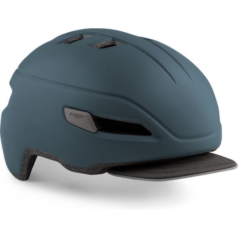 MET Corso Fietshelm - E-Bike - Maat M - Petrol Blue Matt