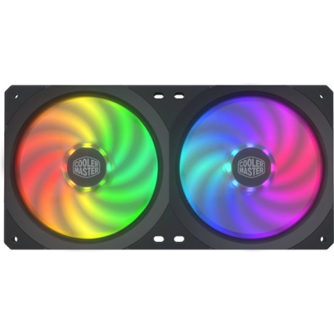 Cooler Master MasterFan SF240R ARGB Computer behuizing Koeler 12 cm Zwart