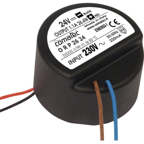 Comatec ORP/26.24 AC/DC-inbouwnetvoeding 1.10 A 26.40 W 24 V/DC Open kabeleinden 1 stuk(s)