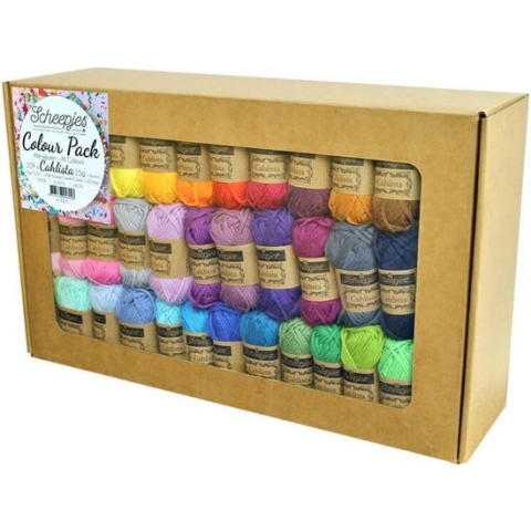 Scheepjes Cahlista Colour Pack - 109 kleuren x 15 gram (mini bolletjes)