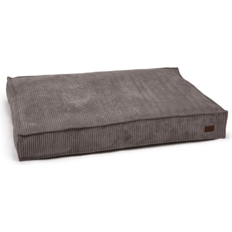 Designed by Lotte Ribbed - Hondenkussen - Bruin -120x80x15 cm