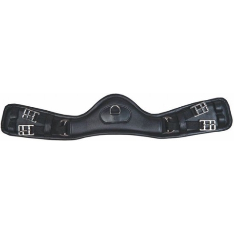 HKM Dressuursingel Anatomic zwart