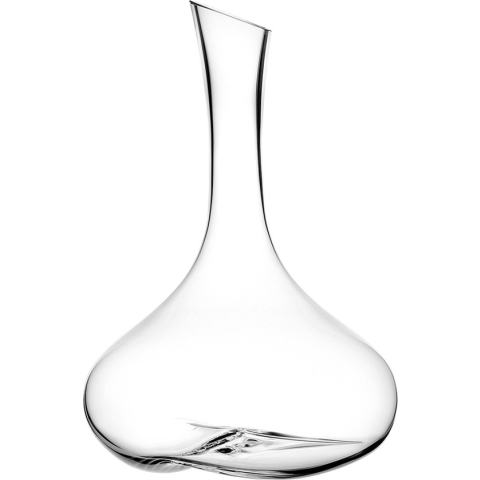 ZIEHER - Pebble Decanteerkaraf - Handgeblazen - 1,8L - H 30cm - D 20cm