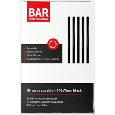 Bar Professional Drinking straws Tools 14 cm 200 stuks