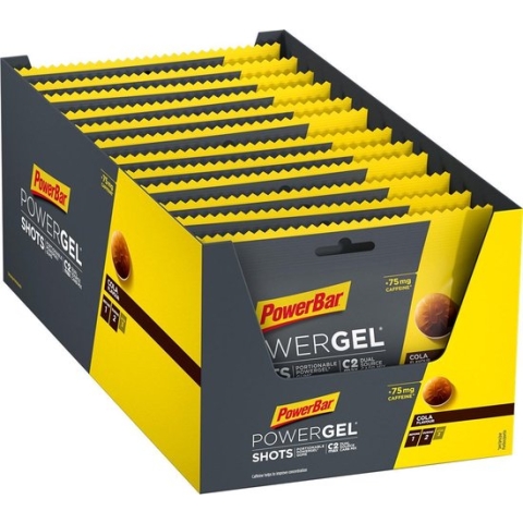 Powerbar Powergel Shots Cola (met cafeïne) - 24 x 60 g