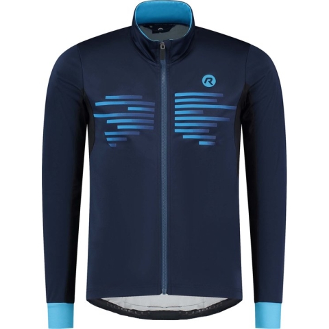 Rogelli Radius Fietsjack - Heren Fietskleding - Winddicht - Blauw - Maat L