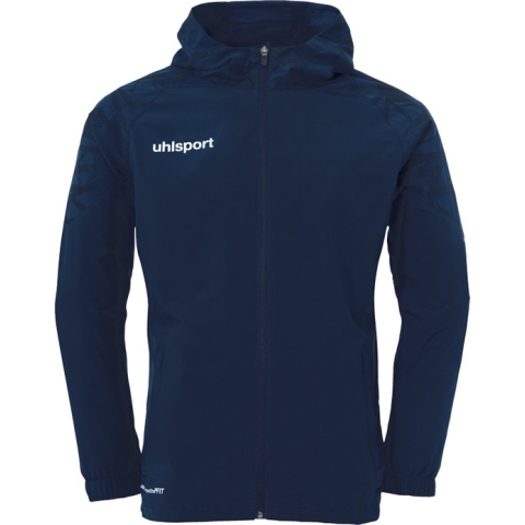 Uhlsport Goal 25 Evo Woven Hood Jacket Kind Marine Maat 164