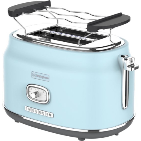 Westinghouse - Retro Serie - Broodrooster 2 Sleuven Blauw