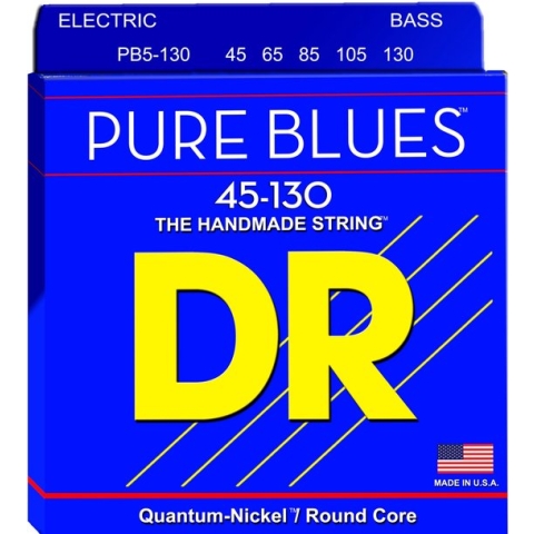 PB5-130 Pure Blues Round Core Bass 5-Strings 45-130